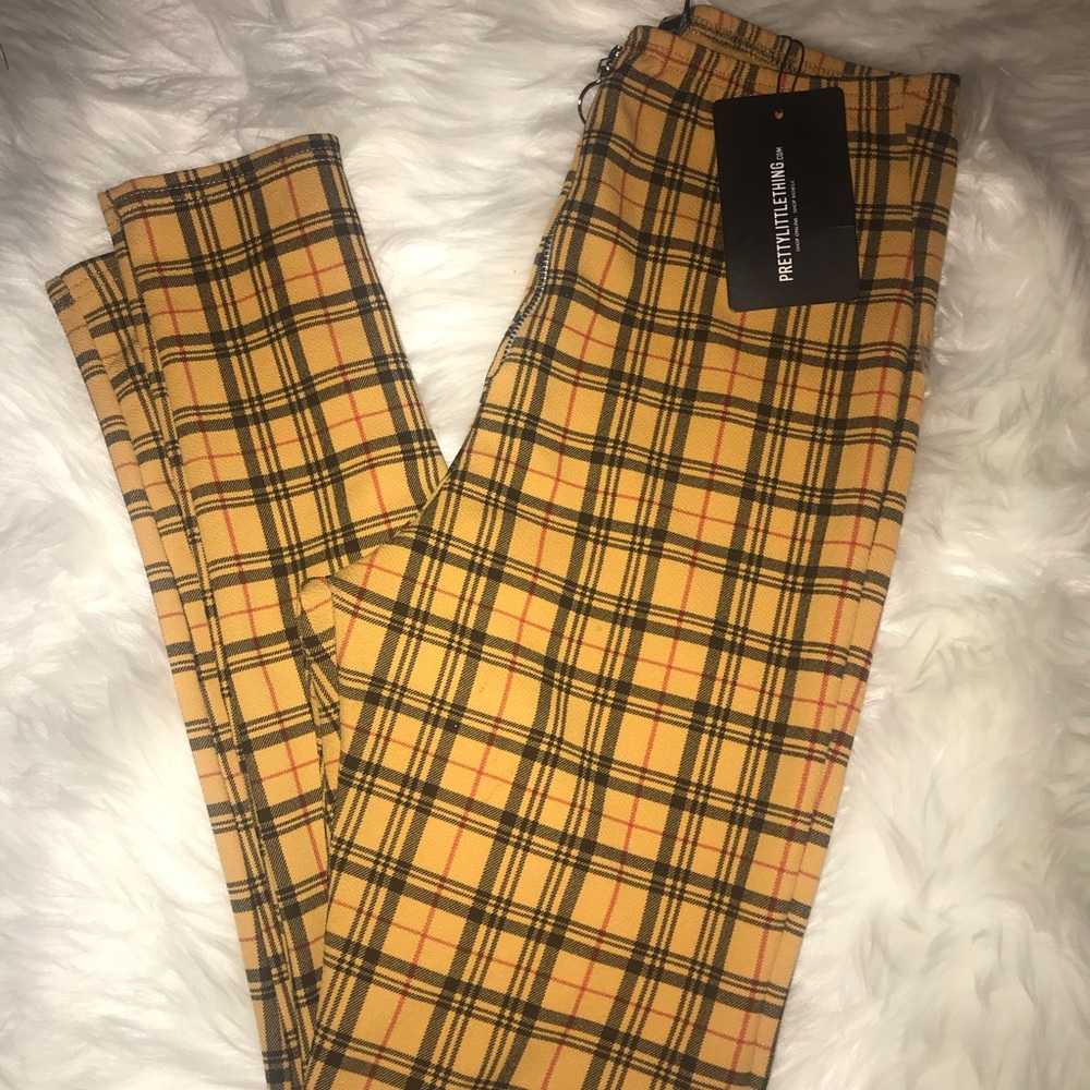 Plaid pants